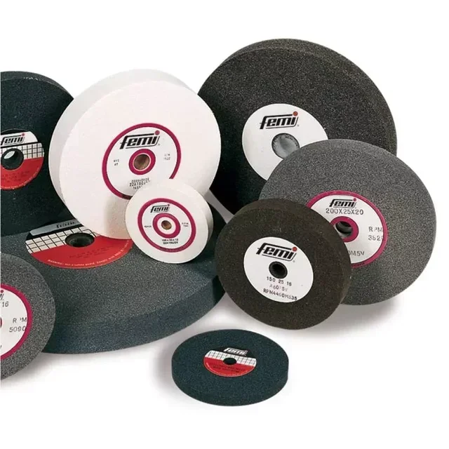 Professionelle Schleifscheibe 322 graues Korund weiblich Schleifen