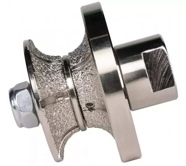 RUBI 52938 Mola da profilo semitonda Superpro 60x20 mm per sagomatura piastrelle