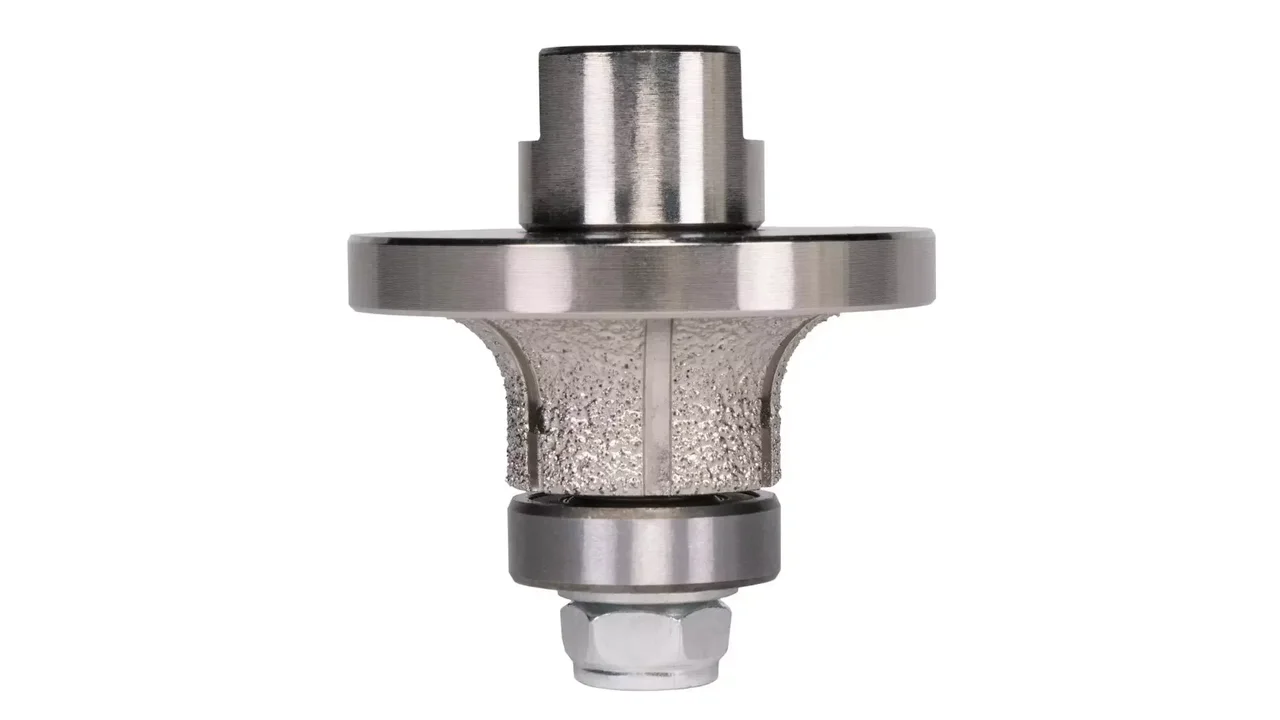 RUBI 64XR10 M14 Mola da Profilo Diamantata Quarto di Tondo Sbavatura Pietra Granito