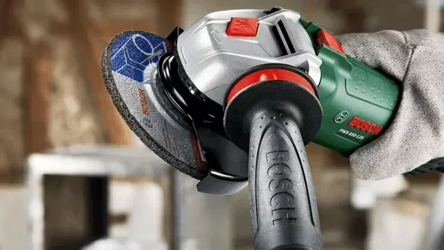 Bosch PWS 850-125 Angle Grinder 850W with SystemBox M - Corded Electric Grinding Tool