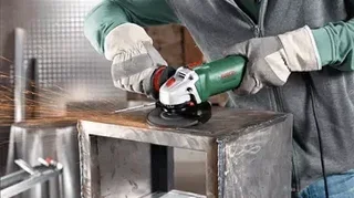 Bosch PWS 850-125 Angle Grinder 850W with SystemBox M - Corded Electric Grinding Tool