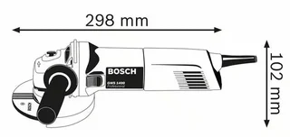Amoladora Angular Bosch GWS 1400W 125mm 0601824800