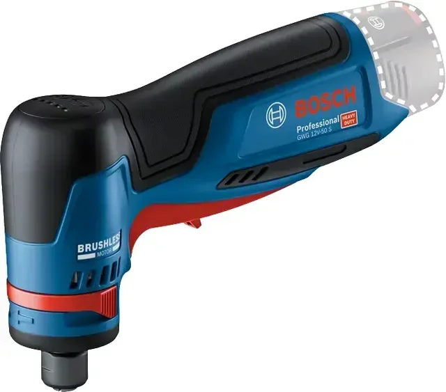 Bosch GWG 12V-50 Cordless Straight Grinder L-BOXX Case