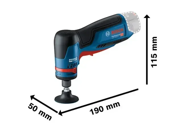Bosch GWG 12V-50 Cordless Straight Grinder L-BOXX Case