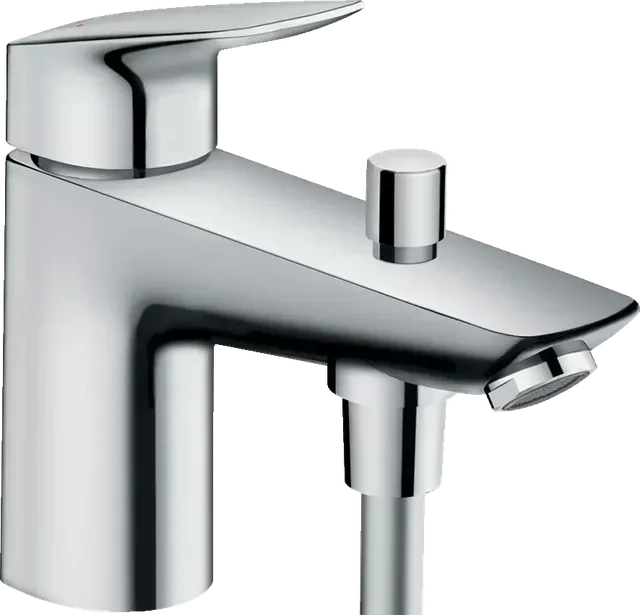 Mitigeur bain/douche Hansgrohe Logis C2 chromé monotrou avec cartouche 2 vitesses - référence 71315000
