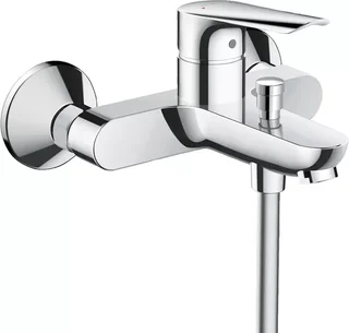 Grifo Bañera Ducha Hansgrohe Logis E Cromado 2 Salidas 180mm