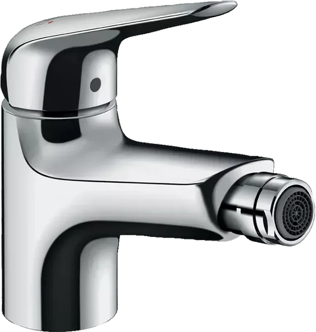 Hansgrohe Novus 71142000 Chrom Bidetarmatur mit Ausziehbrause