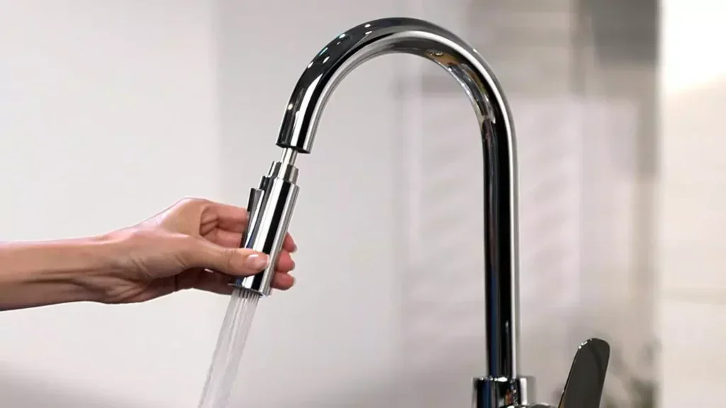 Grifo de Cocina Hansgrohe Focus M41 con Ducha Extraíble Cromado