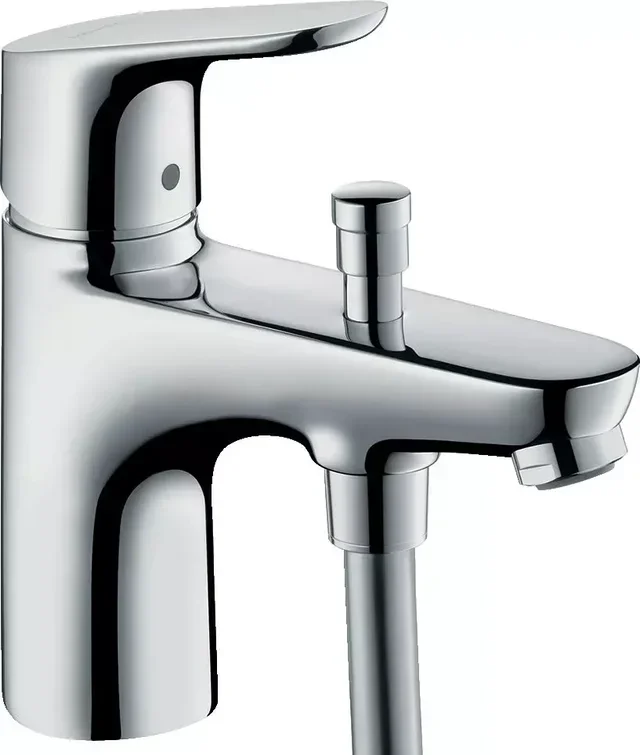 Mitigeur bain-douche Hansgrohe Focus C2 monotrou chromé 2 vitesses