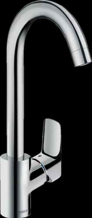 Mitigeur évier Hansgrohe Logis M31 chromé ComfortZone 260