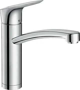 Grifo de cocina HANSGROHE Logis M31 cromado, caño giratorio 150° para instalación en ventana - Ref. 71833000