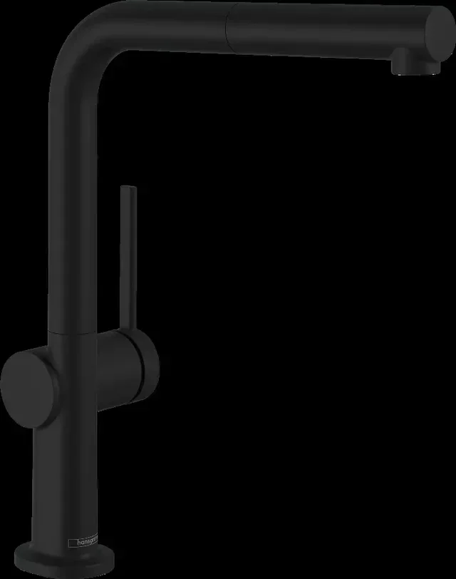 Hansgrohe Talis M54 Kitchen Faucet with Pull-Out Sprayer and 360° Swivel Spout