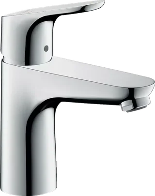 Hansgrohe Focus 100 CoolStart Chrome Basin Mixer Tap with Pop-up Waste - 31621000