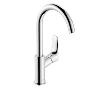 Hansgrohe Logis 71130000 High Spout Chrome Basin Mixer Tap with Pop-up Waste