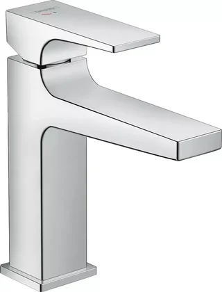 Hansgrohe Metropol CoolStart Chrome Basin Mixer Tap with Push-Open Waste 32508000
