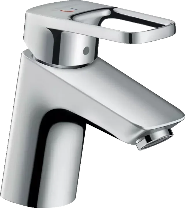 Hansgrohe Logis Loop Eco CH3 CoolStart Chrom Waschtischarmatur 71153000