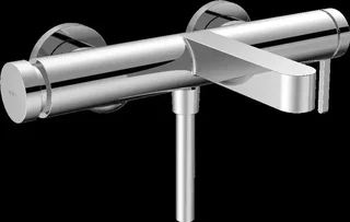 HANSGROHE Finoris Chrome Thermostatic Mixer 76 mm for Shower