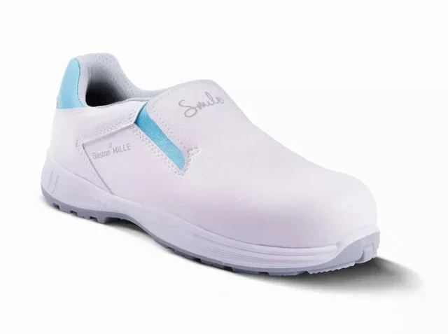 Mocassin de sécurité GASTON MILLE Ottawa S2 SRA ESD noir antidérapant cuisine