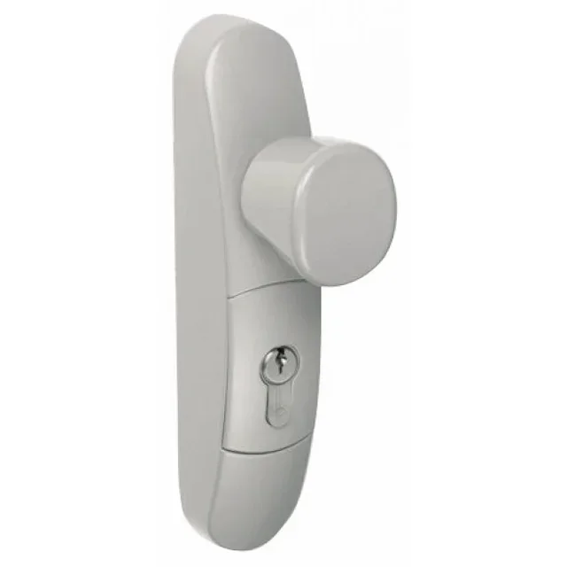 Module Extérieur Fluid JPM EN5300-04-0A - Bouton Débrayable Verrouillable Argent