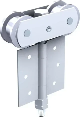 552 MANTION SA Ruota Porta Scorrevole Pieghevole 75kg Vite