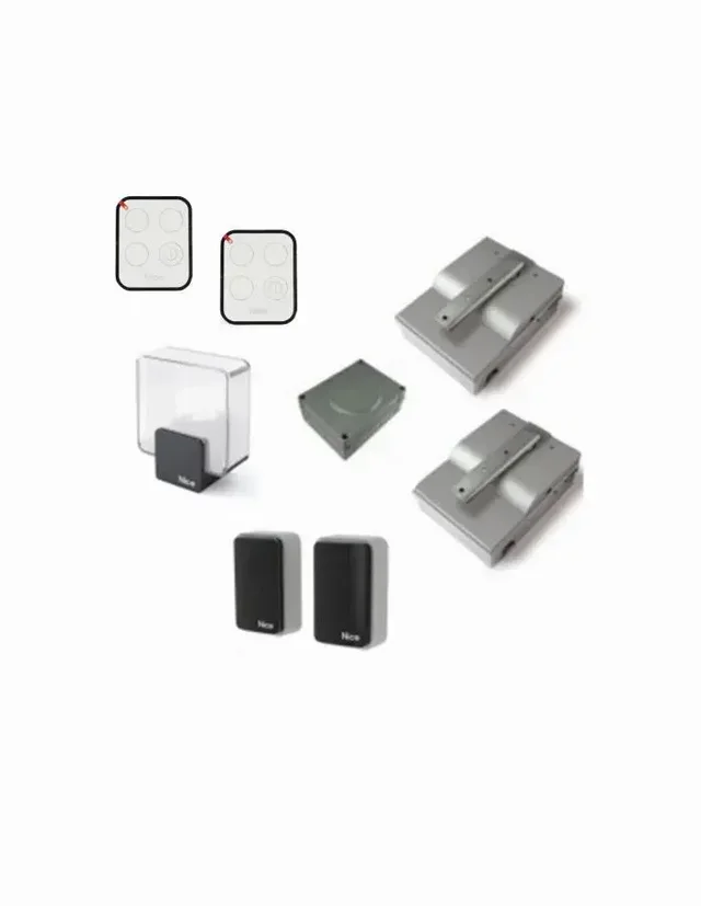 Motorisation NICE SFAB2124BDKCE pour portail battant 2,3m - Kit complet avec encodeur magnétique