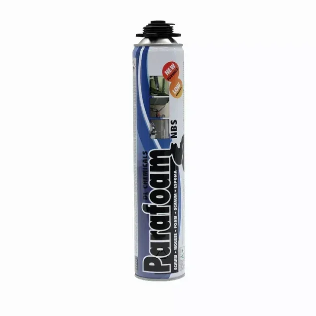 Mousse polyuréthane pistolable DL Chemicals Parafoam NBS 750 ml - Isolation étanchéité calfeutrement