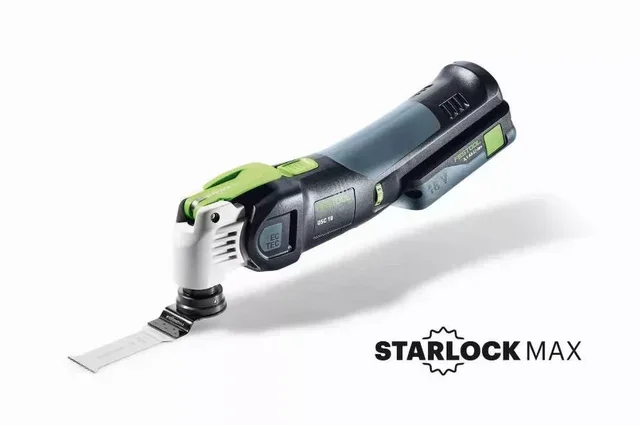 Festool VECTURO OSC 18 HPC 4.0 Cordless Oscillating Multi-Tool 576595 - 18V Battery, Charger and Systainer Case