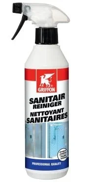 Nettoyant sanitaire spray Griffon 500ml anti-calcaire salle de bain