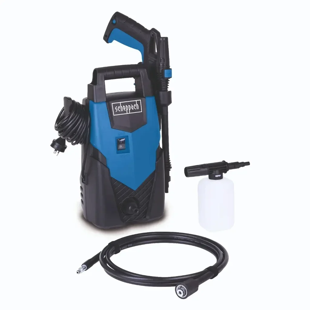 Nettoyeur haute pression électrique SCHEPPACH HCE1400 1400W 110 bar terrasse voiture