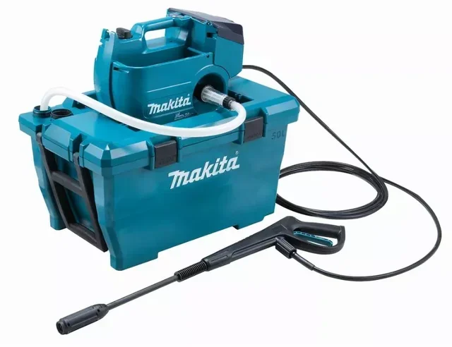 Nettoyeur haute pression MAKITA 18Vx2 DHW080ZK sans fil avec lance et tuyau 5m