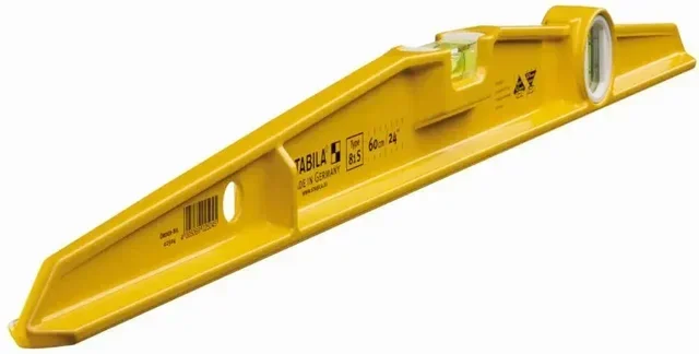 Livella a bolla STABILA 81 S alluminio professionale precisione 0,5 mm/m