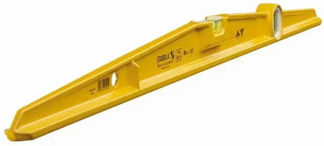 Livella a bolla STABILA 81 S alluminio professionale precisione 0,5 mm/m