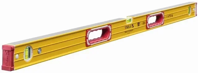 Livella a bolla STABILA Tipo 196-2 alluminio robusto precisione 0.5mm/m