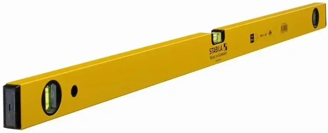 Livella a bolla STABILA Tipo 70-2 alluminio leggero 40-180 cm precisione ±0,5 mm/m