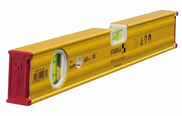 Livella a bolla STABILA 80 ASM magneti terre rare professionale