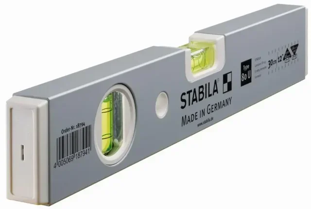 Livella a bolla STABILA Type 80 U professionale falegnameria ebanisteria