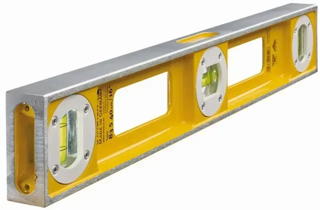 Livella a bolla STABILA 83 S alluminio robusto - Precisione ±0,5 mm/m