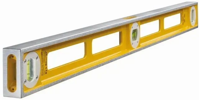 Livella a bolla STABILA 83 S alluminio robusto - Precisione ±0,5 mm/m