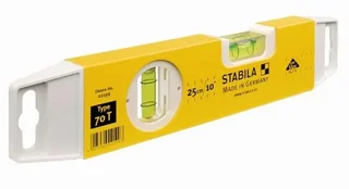 Niveau à bulle Torpedo STABILA 25 cm compact semelle protectrice