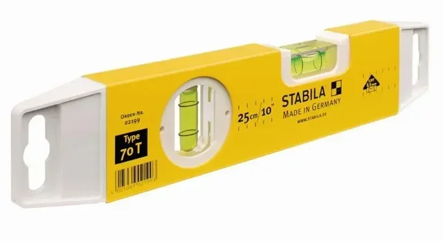 Livella a bolla Torpedo STABILA 25 cm compatta base protettiva