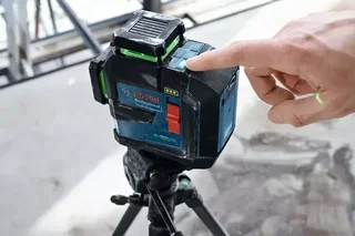 Niveau laser Bosch GLL 80-33 G Professional 3 lignes 360° vert IP65