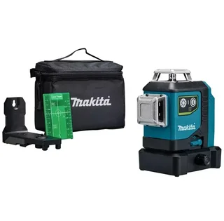Makita SK700GD Laser Level 4 Linien 360° Grün - Solo Maschine