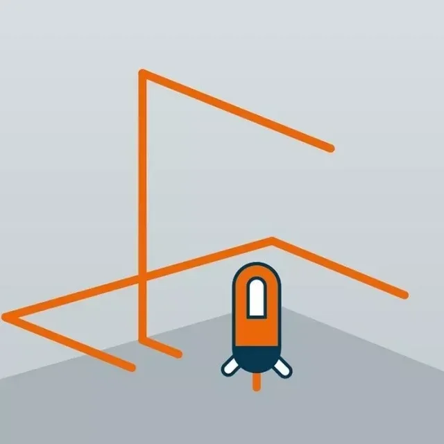 Livello Laser a Croce Autolivellante Geo1X-GREEN SET con Treppiede GEO FENNEL - 20m Portata