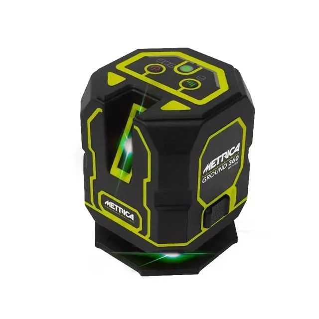 Niveau laser rotatif 360° vert Metrica Ground 61425 autonivellement