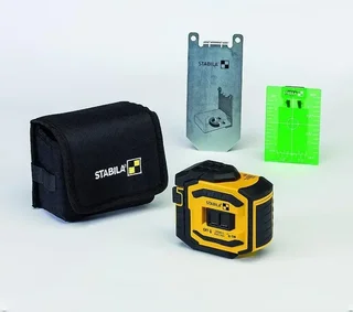 STABILA LAX 300 G Kreuzlinienlaser Lotpunkt 4-teiliges Set Koffer