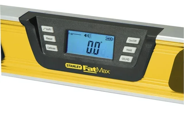 Livella digitale STANLEY FatMax 60 cm schermo LCD retroilluminato precisione 0,10°