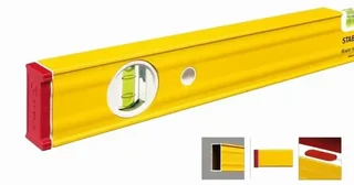 STABILA 80 ASM 3-Piece Magnetic Bubble Level Set 120/60/30 cm with Case