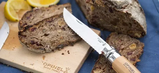 Opinel Coltello Pieghevole N°12 Inox Dentato - Lama 12cm