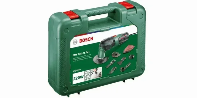 Outil Multifonction Bosch PMF 220 CE Set 220W avec Accessoires - Réf. 0603102001