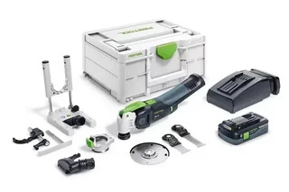 Outil oscillant FESTOOL VECTURO OSC 18 HPC 4,0 EI-Set 18V - Batterie, chargeur et accessoires Systainer - Réf. 576593